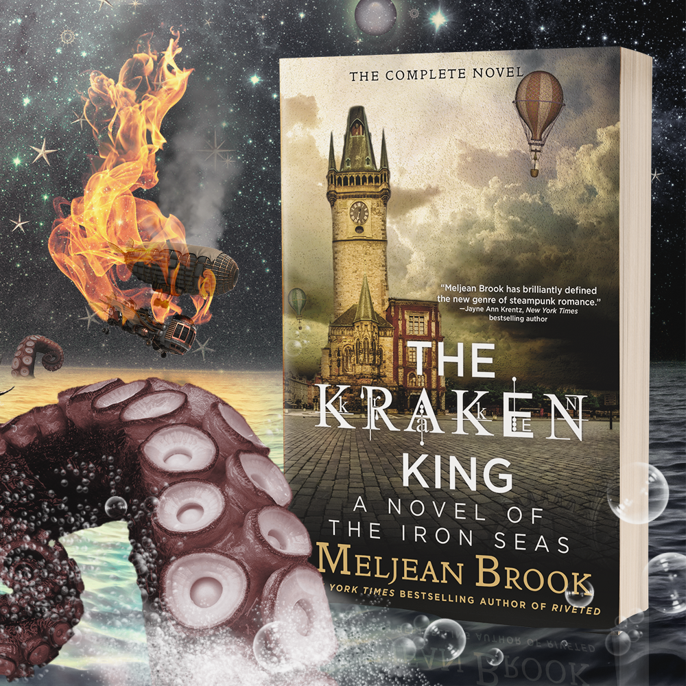 (The week of Jan 24th, I am also giving away ten copies of THE KRAKEN KING at Read Me Romance! I gave them the wrong graphic but it should be updated soon. But you can still enter, even though the photo will change!)